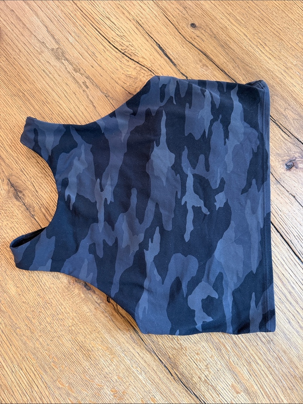 Athleta Conscious Crop Black Camo